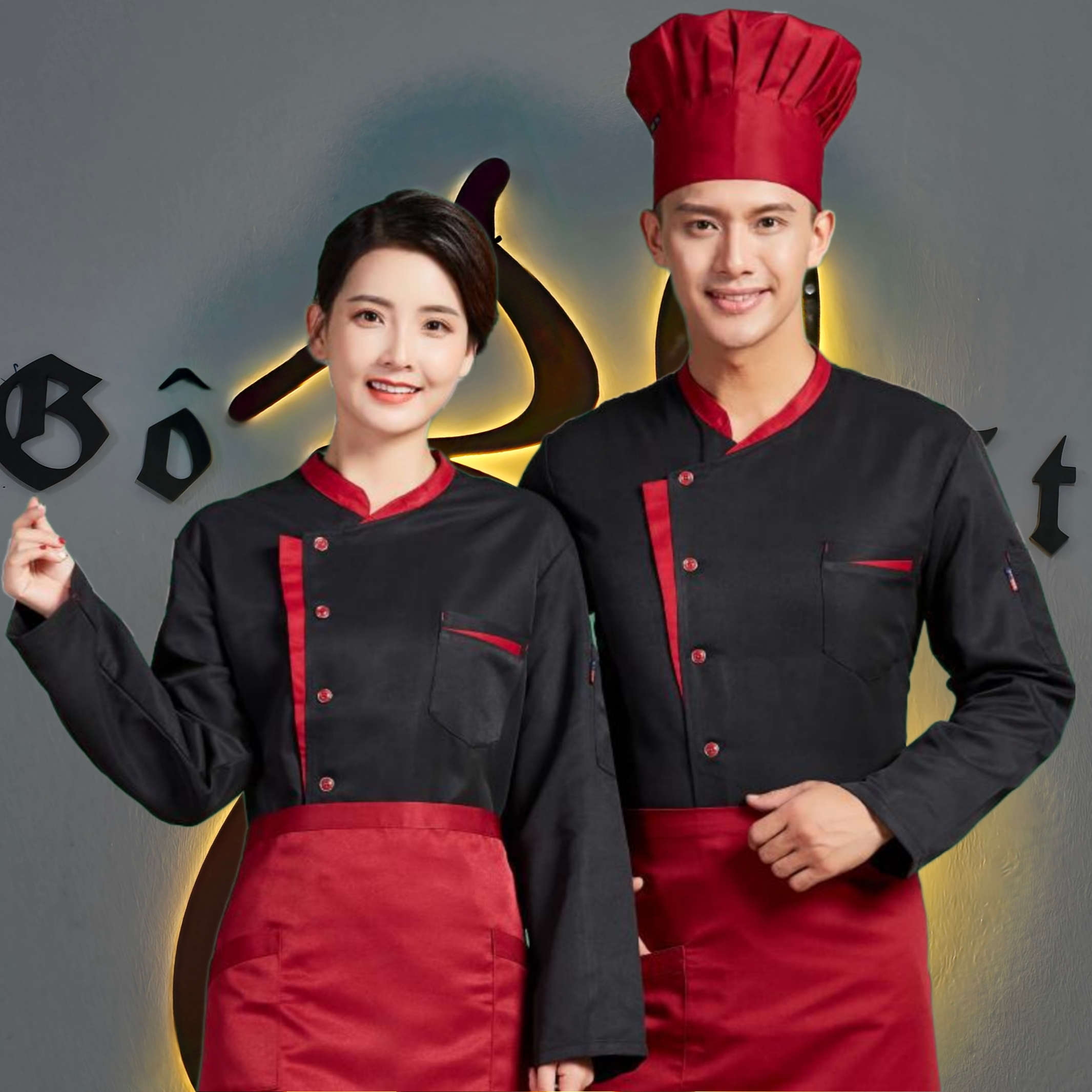 Tenue + Chapeau chef M4 - الصورة 8