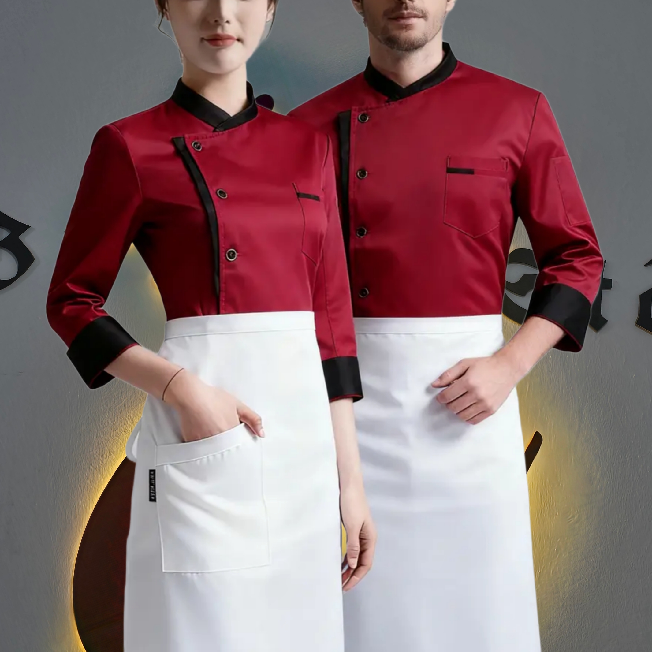 Tenue + Chapeau chef M4 - الصورة 5