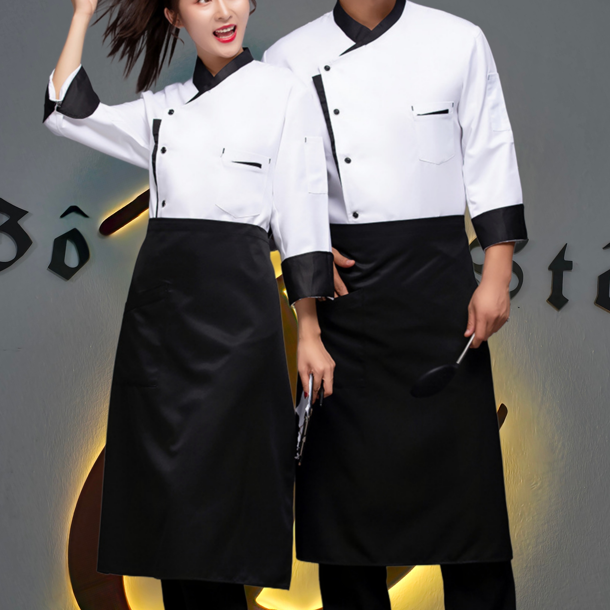 Tenue + Chapeau chef M4 - الصورة 6