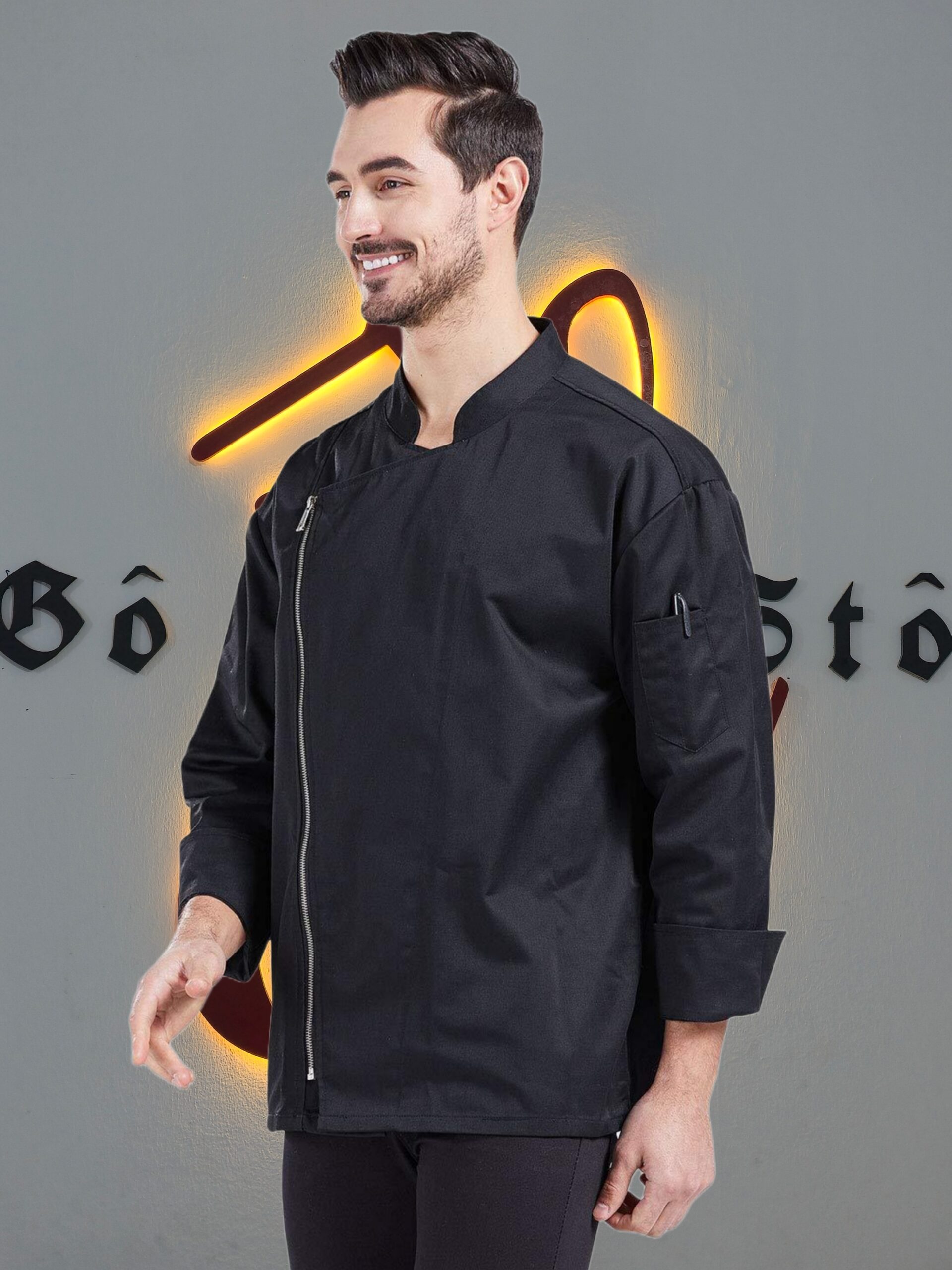 Veste chef M8 - الصورة 3