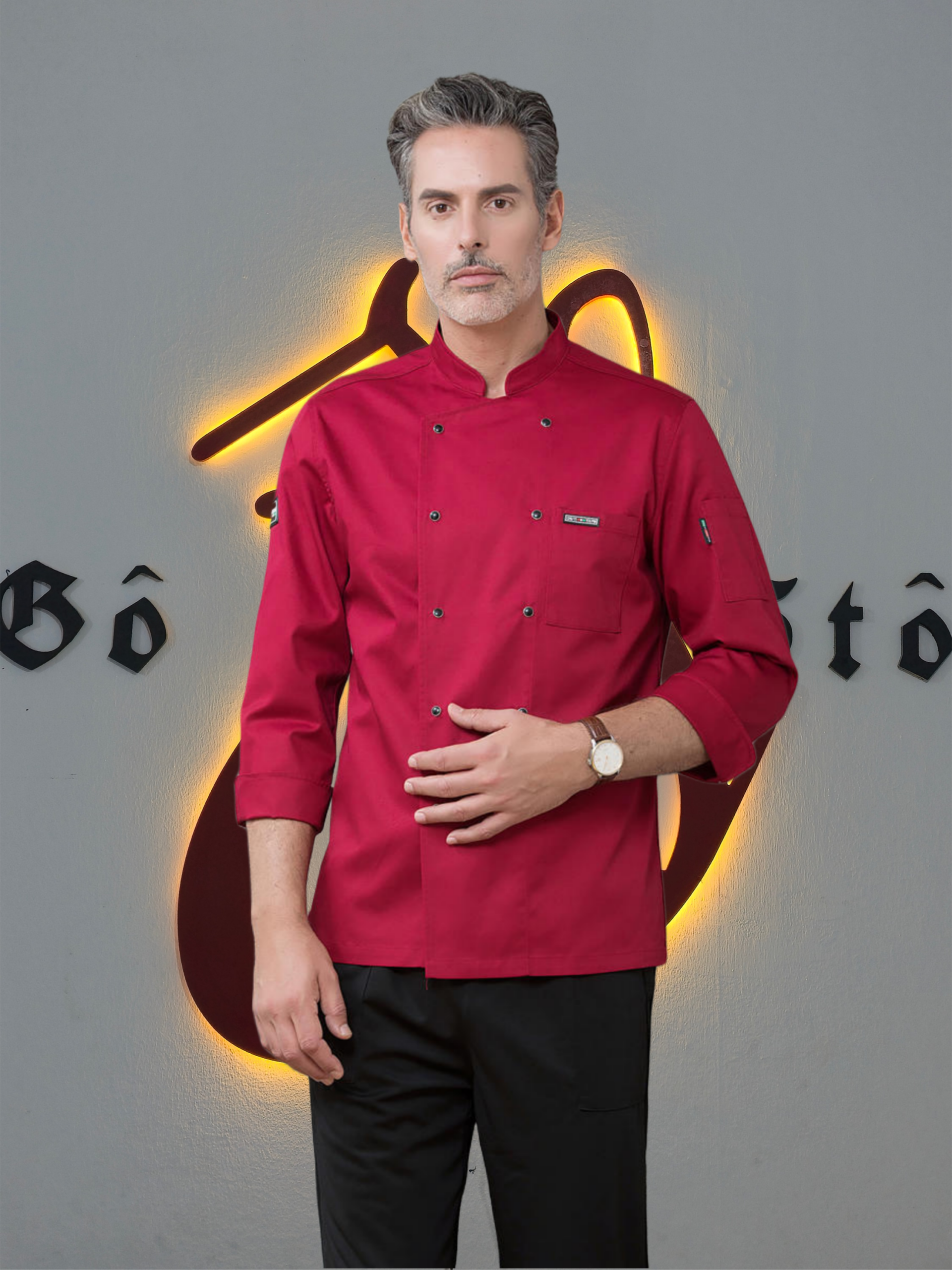 Veste chef M3 - الصورة 4