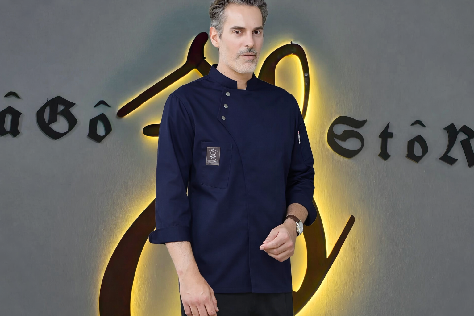 Veste chef M2 - الصورة 2