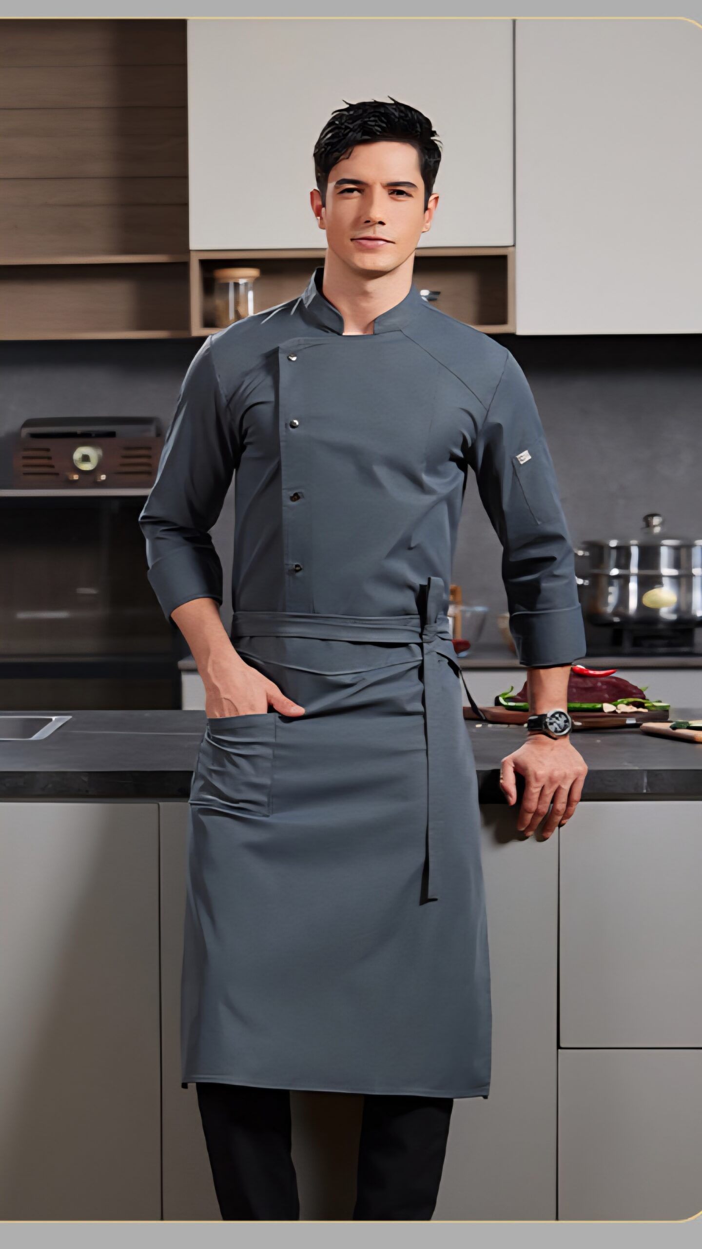 Tenue chef M6 - الصورة 4